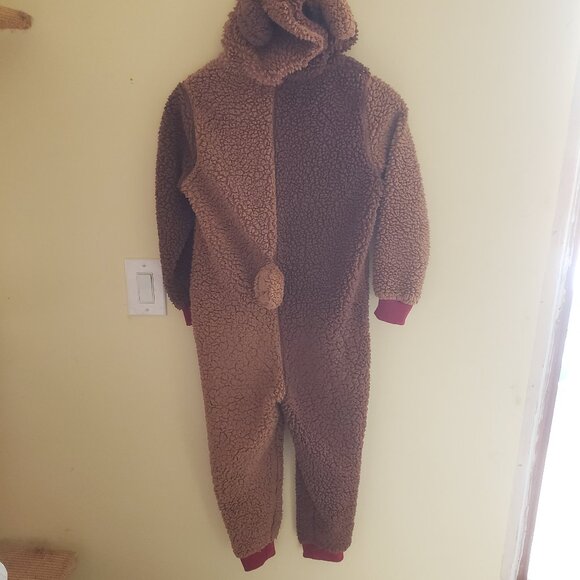 Lot of 2 Funzie Onezie Kid's Onesie - Monkey & Bear Size 7/8 - Picture 4 of 8